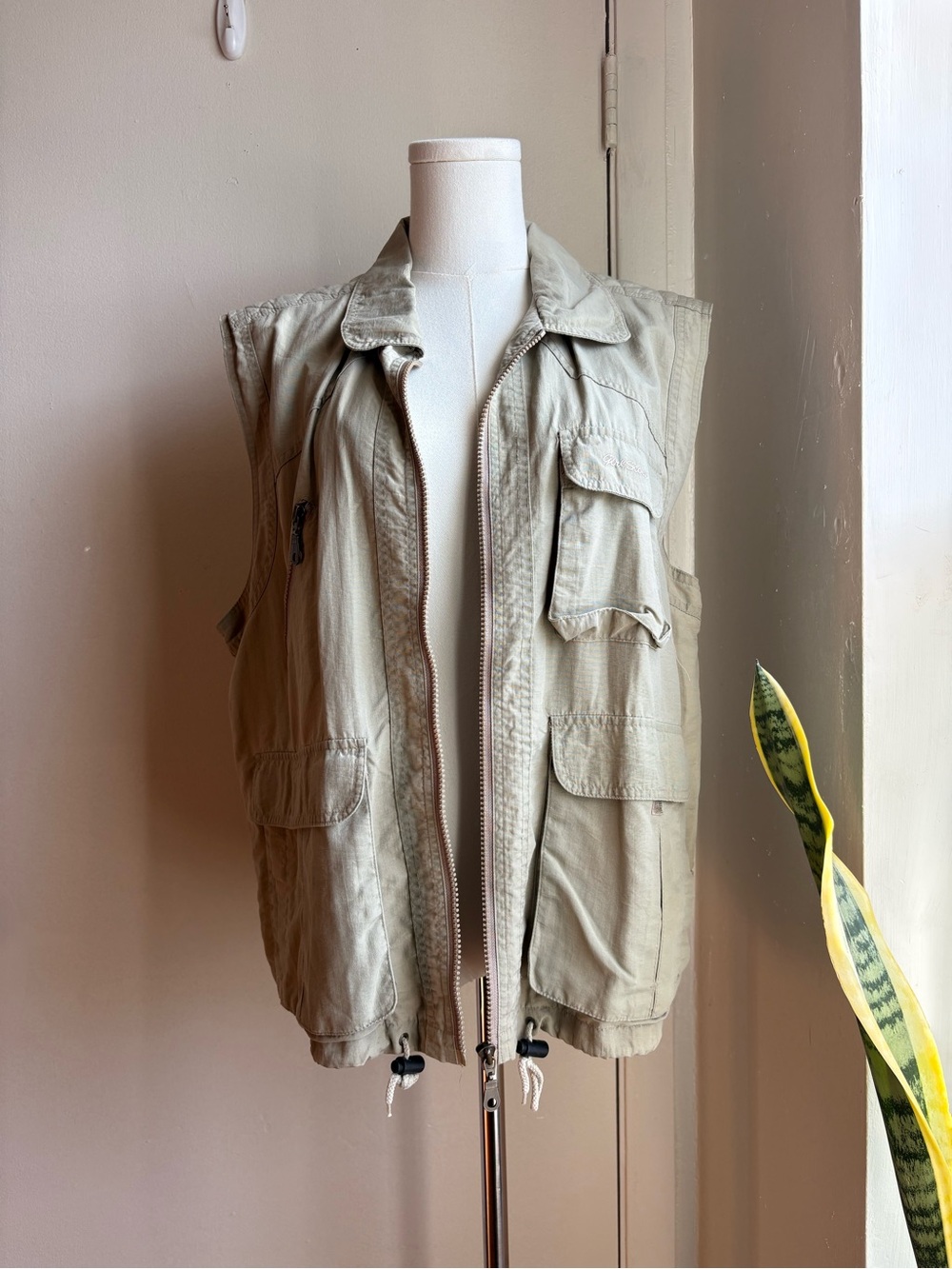 girl scouts khaki granola girl cargo vest